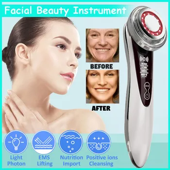 

Face Skin Ion EMS Mesotherapy Electroporation Facial Cleansing Lifting Firming Whitening Face Care Device Face Lifting Tighten