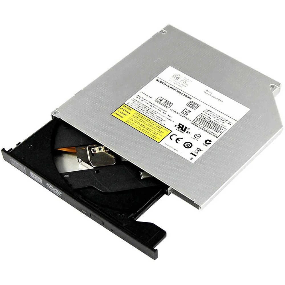 Ultra Slim 9.5mm CD DVD RW Drive Bezel Faceplate Front For Laptop