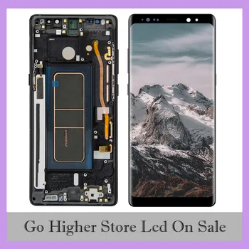 

SUPER Original For SAMSUNG Galaxy NOTE8 Note 8 N950 N950F LCD Display Touch Screen Replacement Parts+Frame