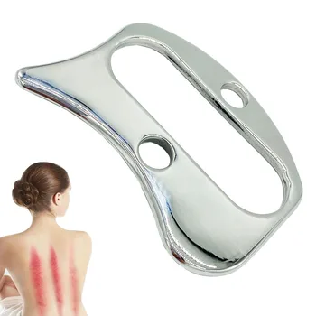 

Stainless Steel Scraping Board Handed Body Scrapper Plate for Release Pain Relief Guasha Tools Body Massage Tools