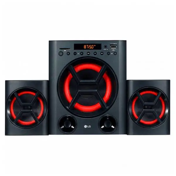 Мини Hifi LG LK72B 40 Вт Bluetooth черный красный|Станционарные медиаплееры| |