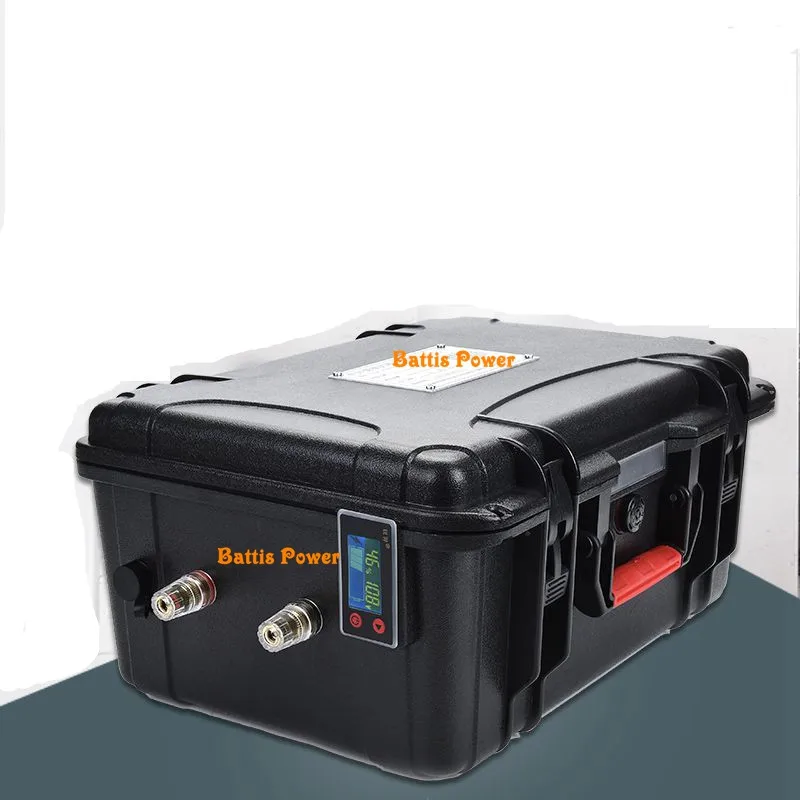 48V 80ah 100Ah 120ah 150ah LiFepo4 литий Батарея с BMS для 1500W 5000w дом на колесах электрический автомобиль солнечной энергии+ 10Acharger