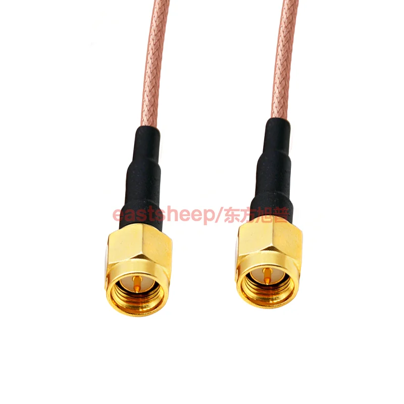 RG316 SMA male to SMA male RF 케이블 SMA-JJ 동축 케이블 어셈블리 점퍼