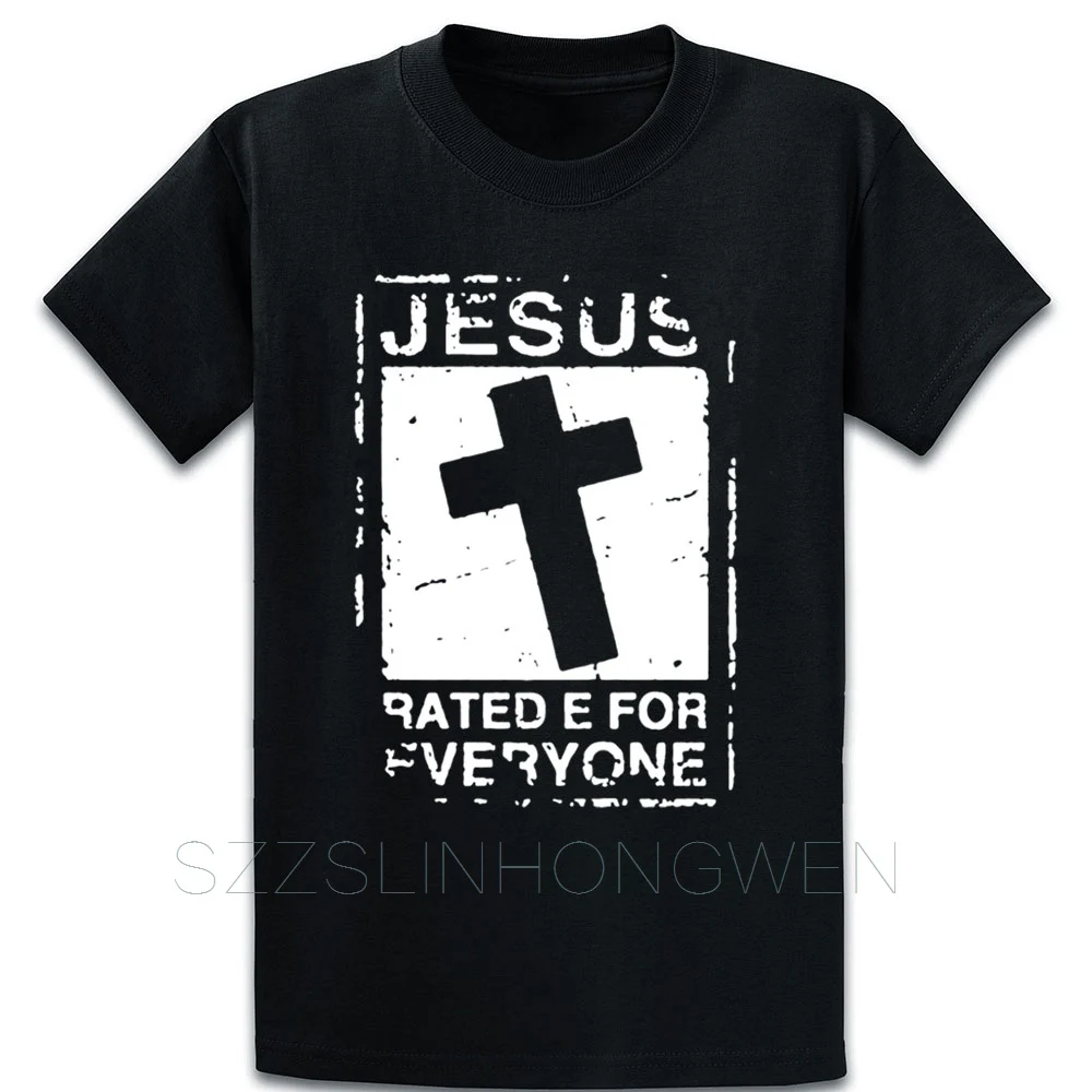 Jesus Rated E 01 футболка Повседневная Настроить тонкий весна осень размера плюс 5xl