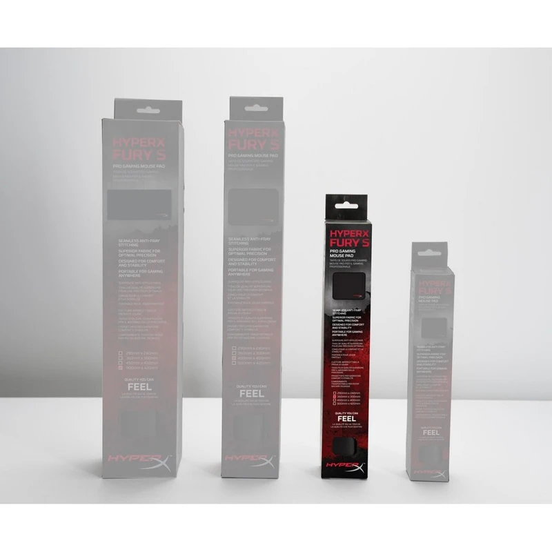 Коврик HyperX Fury S Pro(M) Medium HX-MPFS-M ткань/резина, 360 х 300 х 4 мм, цвет: черный