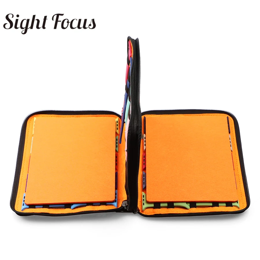 Travel Watch Jewelry Organizer Watch Box Case Watchband Storage 20 Slots For Apple Band Strap