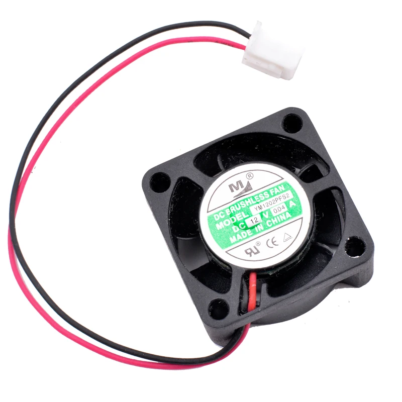 YM1202PFS2 2,5 см 25 мм 25x25x10 мм DC12V 0.04A Микро устройство тихий маленький вентилятор охлаждения