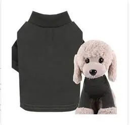 Полосатый эластичный свитер для собак; Толстовка для собак; осенне-зимняя одежда для кошек; маленький хлопковый костюм из лабрадора и плюша; XS-XXL - Цвет: Green