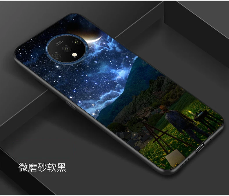 Чехол для OnePlus 7 T, Мягкий ТПУ силиконовый Модный чехол для OnePlus 7 T Pro, задняя крышка для телефона One Plus 7 T Pro 7 T, Coque Capas