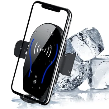 

Car Air Vent Automatic Clamping Clip Phone Holder Wireless Charging Mount Bracket Charger for Smartphone NK-Shopping