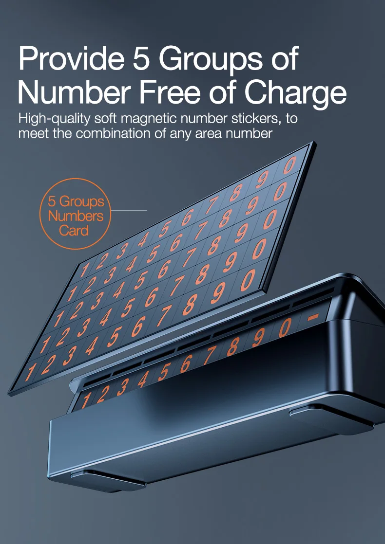 Car Temporary Parking Card (8)