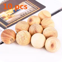 10 шт./пакет натуральный шарики из кедрового дерева от моли бледно-лиловый камфоры репеллент домашняя костюмерная одежда выдвижными ящиками