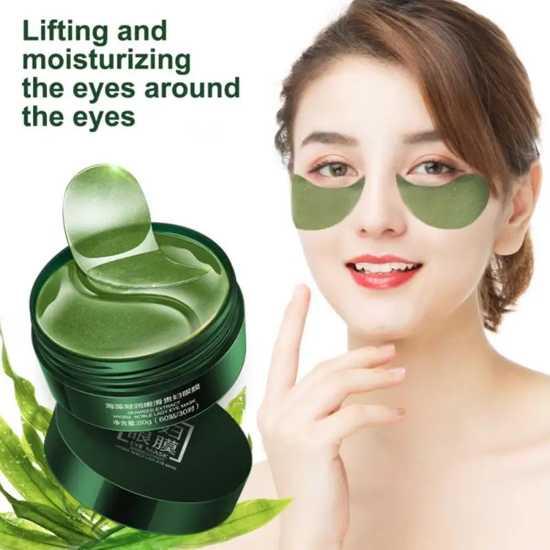 1box Collagen Eye Patches Eye Bags Removal Wrinkles Circles Vc Hyaluronic Acid Eyes Sleep Face Mask Korean Cosmetics Skin Care