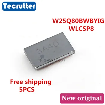 

5PCS W25Q80BWBYIG 25Q80BW 8WLCSP 1MB 8Mbit 25Q80 3A4D FLASH