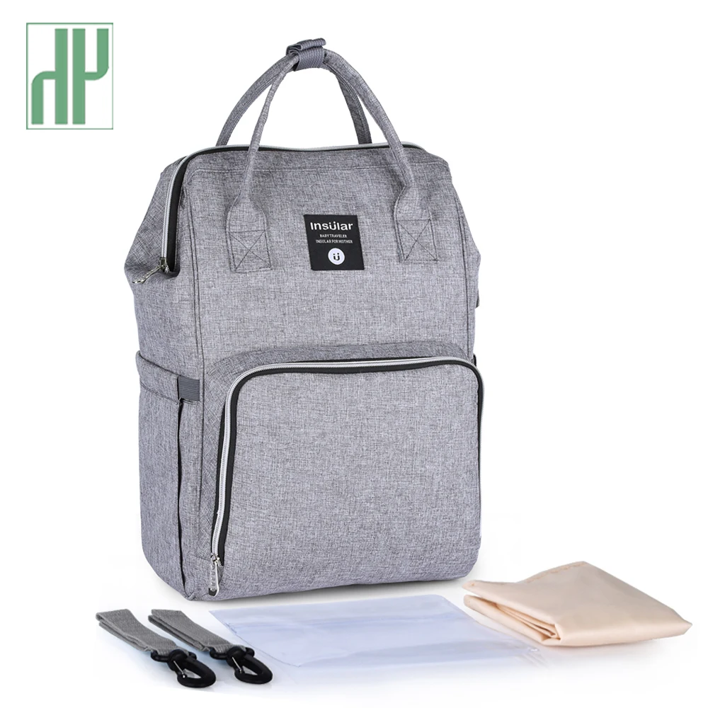 

Diaper Backpack Bag Mummy Large Capacity Fashion Stroller Bag Mom Baby Multi-function Waterproof Outdoor Travel Nappy Bags