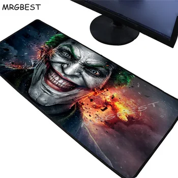 

MRGBEST Joker Large Rubber Non-slip Mouse Pad Dimmable Gaming Gamer Lockedge Desktop Pc Keyboard Mice Mat Computer Laptop Xxl Xl