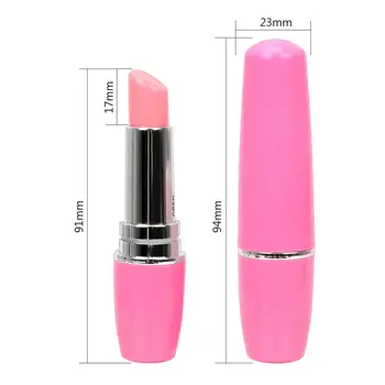 Bullet Vibrator Clitoris Stimulator Compact Mini Lipstick Vibrator Battery Mode Waterproof G-Spot Stimulating Sex Toys for Woman 6