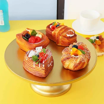 

Round 12 Inch Iron Cake Stand Pedestal Dessert Holder Cupcake Candy Display Rack Bakeware Wedding Party Decoration Cake Tools