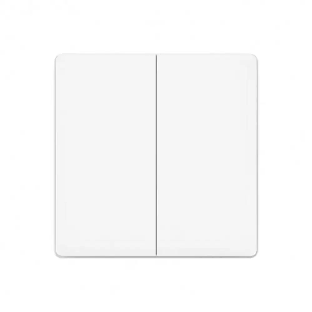 

Original Xiaomi Aqara Smart Light Control Double Key Paste Wall style Wireless Switch, Work with Xiaomi Multifunctional Gateway