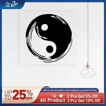 

New Design Yin and Yang tai chi Home Decor Modern Acrylic Decoration For Kids Room Decoration Removable Decor Wall Decals