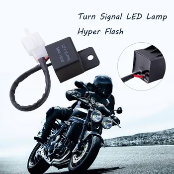 

Motorcycles 2 Pin Turn Light LED Lamp Flasher Relay Turn Signal Rate Control Blink Relay led flasher relay 2pin new