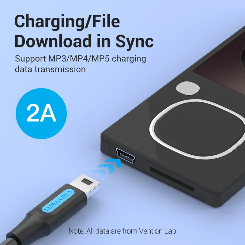 Vention USB C-미니 USB 케이블 유형 C 어댑터(디지털 카메라 MacBook proMP3 플레이어 HDD 유형-c-미니 USB 케이블)