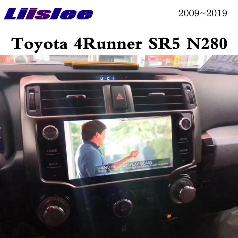 For Toyota 4Runner SR5 N280 2009~2019 Liislee NAVI 9 inch Car Multimedia Player CarPlay Tire pressure Radio GPS Map Navigation