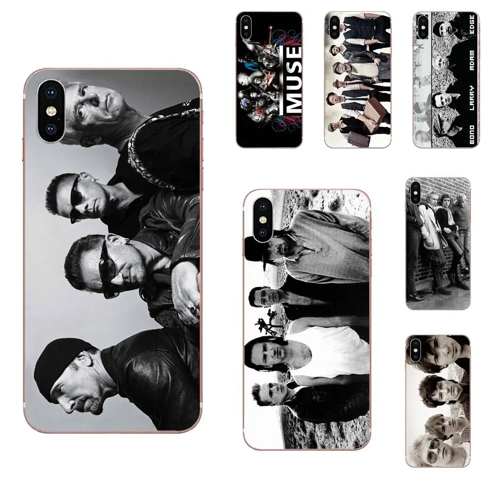 U2 Irish Pop панк рок-группа ТПУ Новая мода для Xiao mi 3 4 4C 4i 5 5s 5X6 6X8 SE Pro Lite A1 Max x 2 Note |