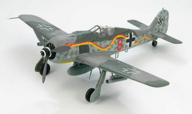 Хобби мастер немецкий FW 190A7 R6 JGr 10 Parchim 1/48 литье под давлением модель самолета