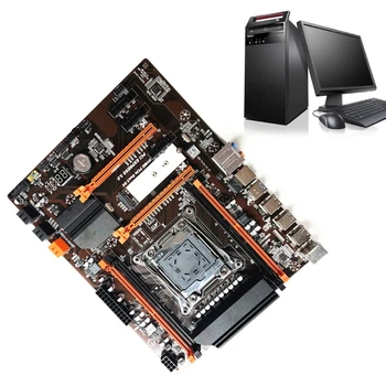 

2011 V3 Computer Motherboard X99 ECC SATA 3.0 with M.2 NVME SSD USB 3.0 DDR4 Memory Supports 2678V3cpu