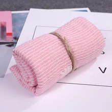 Новые детские шарфы с принтом листьев на осень и зиму, хлопковые льняные шарфы для малышей, 1 шт