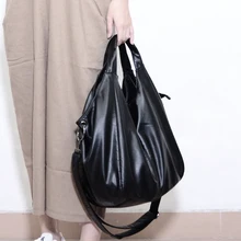 Женская Повседневная Сумка Хобо с верхней ручкой, женская сумка через плечо, мягкая сумка через плечо из искусственной кожи, роскошная женская сумка-тоут