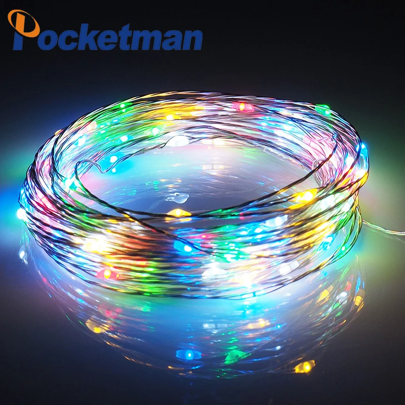 

5M 10M USB Copper Wire Waterproof LED String Lights for Holiday Halloween Festivals Party Wedding Christmas Trees Decoration