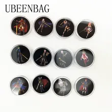 Witch Corrin Lucina Ike Полный комплект 12 шт./партия огненная эмблема NFC карта для Amiibo Коллекционная монета бирка Ntag215 Wiiu NS S