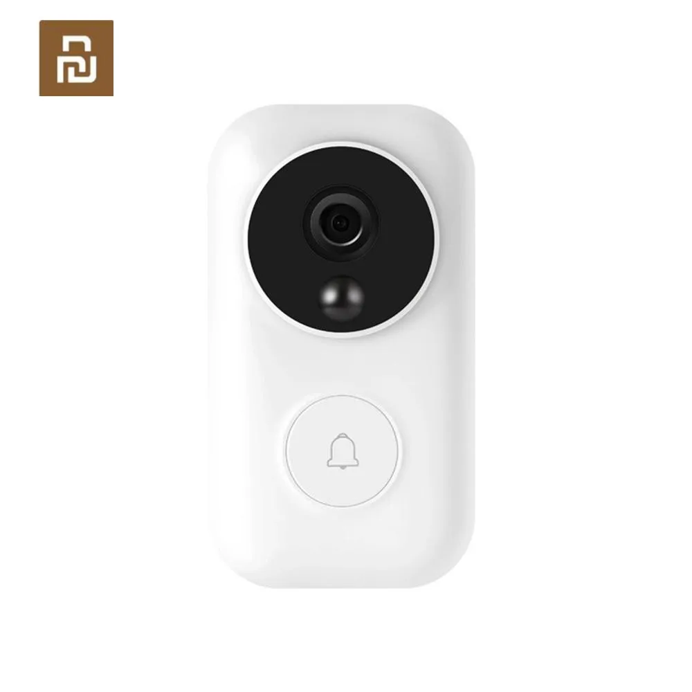 Youpin Zero AI распознавание лица 720P ИК Ночное Видение видео дверной звонок набор