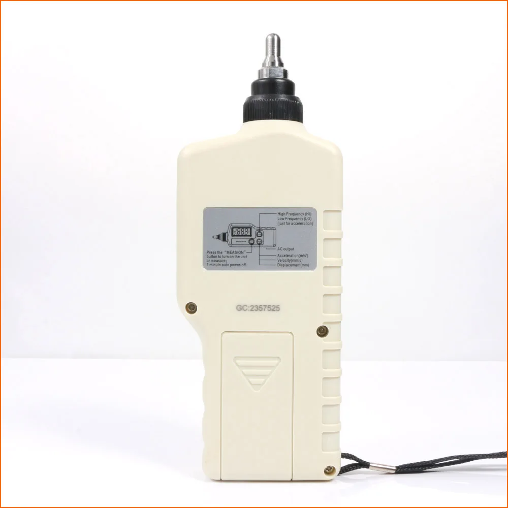BENETECH Vibration Analyzer Digital Vibration Meter Device Probe Analizador De Vibraciones Digital Handheld Vibrator Tester 5