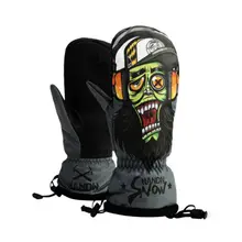 Высококачественные водонепроницаемые Нескользящие дышащие лыжные перчатки, зимние женские и мужские толстые теплые перчатки, практичные спортивные перчатки для сноуборда