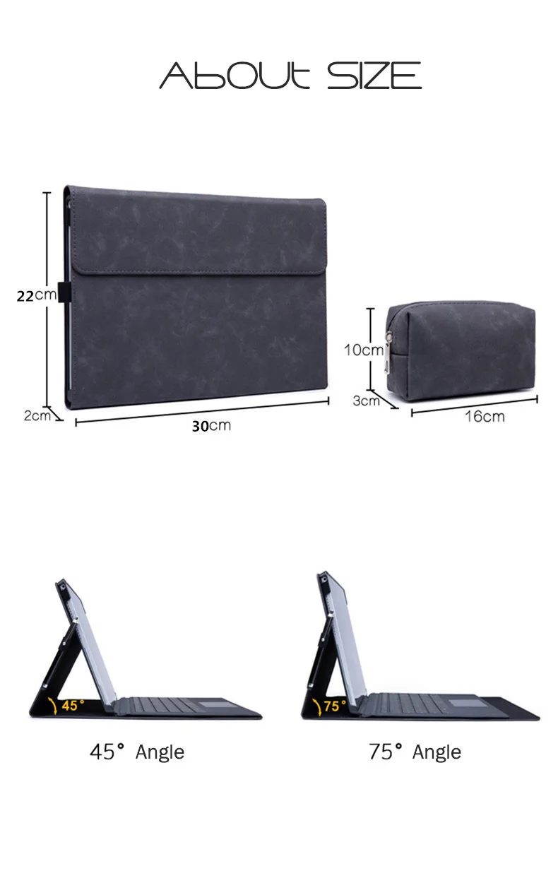 Деловой чехол-подставка для 12,", новинка, Microsft Surface pro 7, чехол для ноутбука, чехол для планшета, защитный корпус, Funda для Surface pro 7