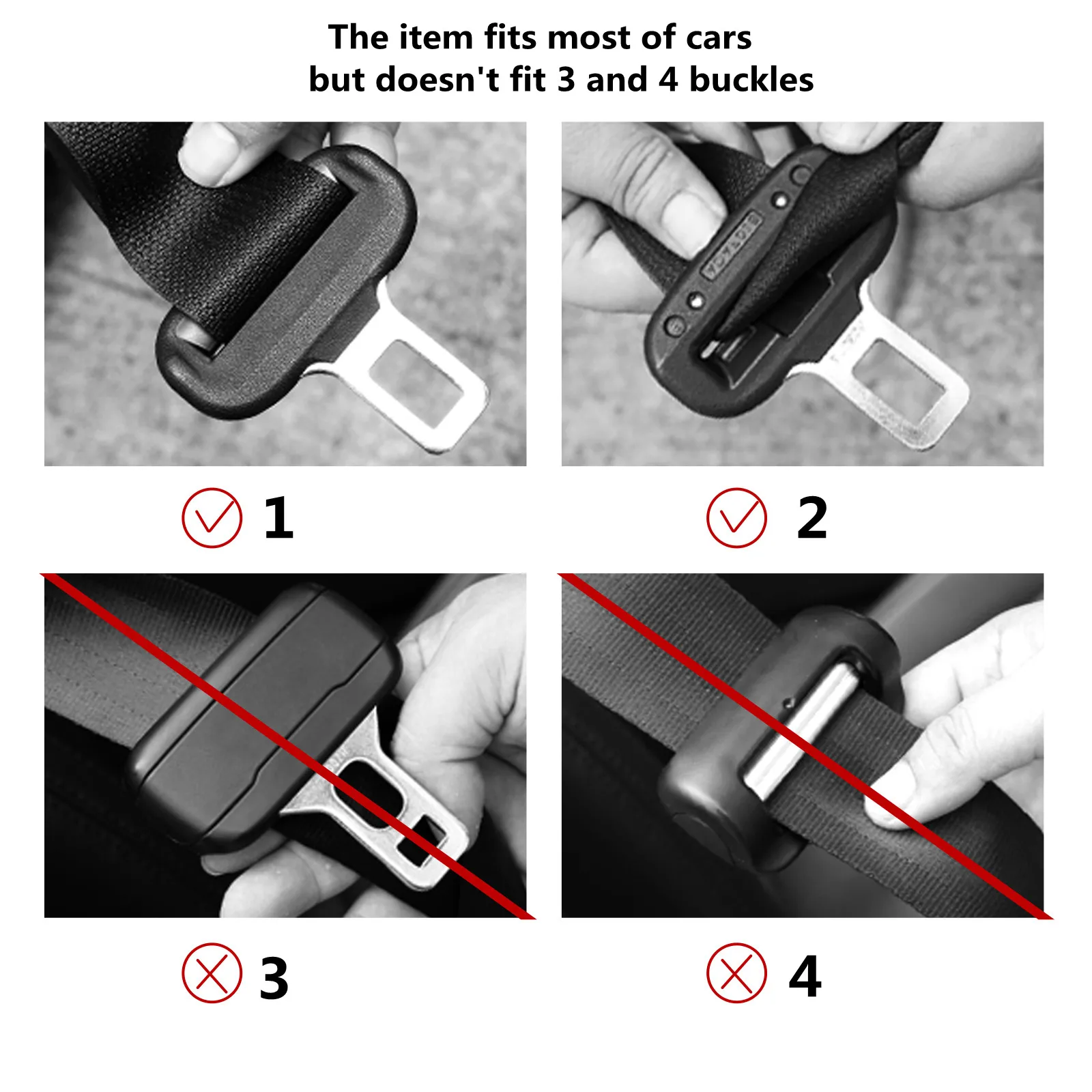 Car Safety Belt Buckle Covers seat belt covers seat belt clip seat belt protector For Women Girls