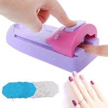 DIY Дизайн ногтей штамп для дизайна ногтей печатная машина для рисования металлические тарелки с рисунком скребок диаграмма пластина инструмент для ногтей набор из пластика