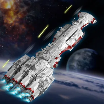 

Mould King 21003 Star Plan Mortesv's CR-90 Corellian Corvette-Blocksade Runner model Tantive IV Building Blocks Kids Toys Gifts