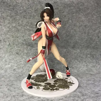 

The King Of Fighters Mai Shiranui Fatal Fury Game Character Sexy Girls Anime PVC Action Figure Collectible Model Toys lelakaya