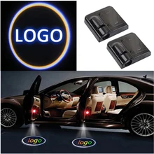 2 шт. Лидер продаж светодиодные двери автомобиля Добро пожаловать лазерный проектор логотип призрак тени лампы для Volkswagen Ford BMW Toyota hyundai Honda Mazda Audi