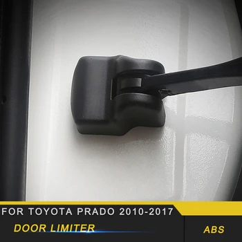 

For Toyota Prado 2018-2019 Car Door Limiter Cover Arm Check Checker Buckle Stopper Arrester Catch Case Hinge Cap