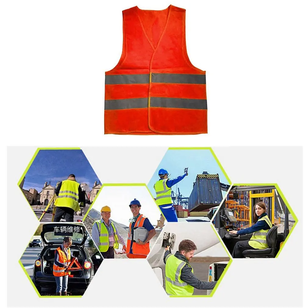 Safety Reflective Vest Sanitation Overalls Reflective Vest Processing Protective Vest Traffic Safety Reflective Vest help flash