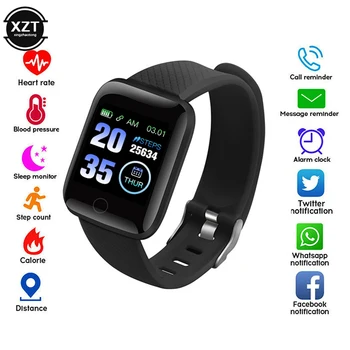 

Smart Watch Wristband Sports Fitness Blood Pressure Heart Rate Call Message Reminder Pedometer D13 Smart Watch Waterproof IP67