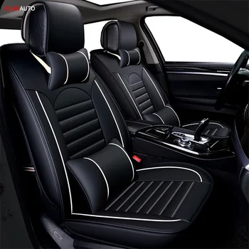 

Universal PU Leather car seat covers For dacia duster hyundai creta lada kalina mercedes w211 nissan qashqai auto accessories