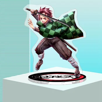 

Demon Slayer: Kimetsu no Yaiba Cartoon Acrylic Standing Card Accessories Around Table Decoration Children Gifts