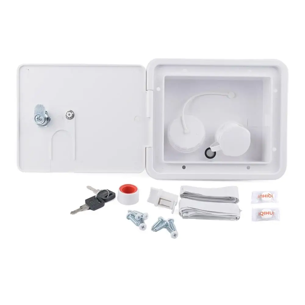 

Rv Modification Accessories Square With Pressure Injection Nozzle Gravity Water Inlet Hatch Integrated Water Tank