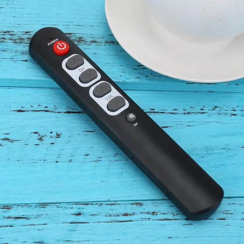 

Universal 6 Key Learning Remote Control Learning Copy Code From Infrared IR Remote Control for TV STB DVD DVB HIFI Amplifier
